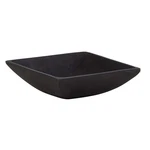 47TH & Main Durable Black Cast Iron Bowl, Medium, SQUARE,58 Fluid Ounces. Fixed Price $37.00.