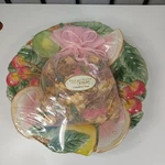 Fitz And Floyd For Seasons Fall Potpourri Dish Fruit 8"DIAMETER W/. Fixed Price $19.95.