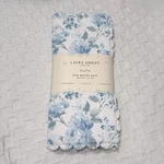 Laura Ashley Chloe Cottage Dish Drying Mats 2-PC Reversible Pastel Blue Floral. Fixed Price $30.60.