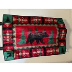 Hand Embroidered Kitchen / Bathroom Multipurpose Mat. Fixed Price $17.50.