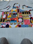 Marimekko Mod Abstract Kitchen Apron 100 Cotton. Fixed Price $79.99.