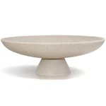 Large Decorative Bowl, Modern Resin Pedestal For Home Decor, Stylish Fru.... Fixed Price $91.88.