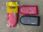 4PC Lodge Hot Handle Pot-holders, Insulated, Red & Black Stripes 2HH2. Fixed Price $9.99.