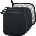 5PCS Cotton Pot Holders Heat-resistant Hot Pads & Trivets For Kitchen, Black. Fixed Price $16.61.