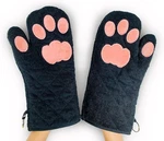 Cricket & Junebug Oven Mitts Cat Paws - Black Pink. Fixed Price $28.88.