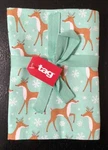 Merry Reindeer Dishtowel Set Of 2, 18X26 Made India New With Tags. Fixed Price $9.99.
