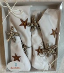 Rightside Design Starfish Napkins And Rings Set Of 4 Never Used. Fixed Price $23.48.