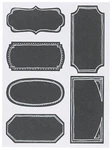 Now Designs Chalkboard Labels, Set Of 18 Large (5029001). Fixed Price $18.00.