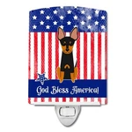 Carolines Treasures Patriotic Usa English Toy Terrier Ceramic Night Light. Fixed Price $5.26.
