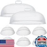 Hicarer 8-PACK Metal Mesh Food Cover Set 2 Large Rectangle, 6 Dome Tent, White. Fixed Price $88.98.