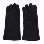 Leather Gloves Bbq Barbeque Oven Grill Heat Fire Protection 1 Pair. Fixed Price $12.99.