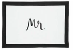 Kate Spade Mr. Wedding Anniversary Placemat 13 X 19. Fixed Price $9.99.