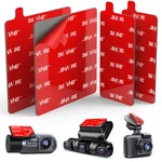 4PCS Adhesive Sticky Pads For Dash Cam, 3M Vhb Square Heat Resistant Red. Fixed Price $16.99.