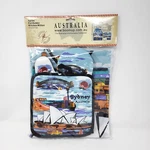 Boomup Sydney Australia Apron Pot Holder Kitchen Mitt New Souvenir Set. Fixed Price $17.56.