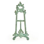 Sungmor Cast Iron Cookbook Stand Ornate Fleur Lis Small Tabletop Easel Holder. Fixed Price $45.99.