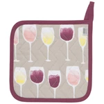Now Designs Danica 'wine Tasting' Pot Holder 505138 Kitchen Linens Burgundy New. Fixed Price $15.99.