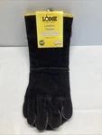 Lodge Cast Iron Heavy Duty Black Brushed Leather Gloves New. Fixed Price $29.95.