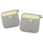 Williams Sonoma Solid Khaki Beige Cotton Kitchen Set Of 2. Fixed Price $27.20.