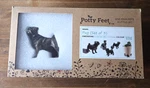 Pug Dog Potty Feet Plant Risers Lifter Antique Bronze Color Set Of 3 New. Fixed Price $36.59.