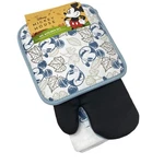 Disney Mickey Mouse 3PC Fall Kitchen Towel Oven Mitt Pot Holder Set Leaves. Fixed Price $19.95.