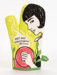 Blue Q Kitchen Oven Mitt 100% Cotton Hostess Bridal Shower Wedding Gift Fav. Fixed Price $39.95.