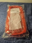 Pampered Chef #1763 Small Rectangular Stretch-fit Silicone Lid Retired Item. Fixed Price $22.50.