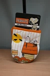 Peanuts Kitchen Mini Oven Mitts - Halloween With Snoopy On His Dog House. Fixed Price $15.99.