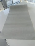 New. Chilewich Basketweave Table Runner White & Silver 14 X 72. Fixed Price $49.00.