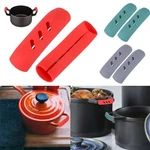 2-6PCS Silicone Grip Pot Holder Sleeve Glove Pan Handle Cover Kitchen Tool. Fixed Price $5.18.