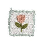 Mud Pie Tulip Crochet Pot Holder. Fixed Price $30.88.