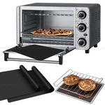 Toolsside 100% Non-stick Toaster Oven Liner 2 Pack 11X9 In, Black. Fixed Price $14.09.