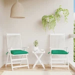 Chair Cushion Set Of 2 Green Oxford Fabric (100% Polyester). Fixed Price $31.65.