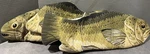 Vintage 1992 Boston Warehouse Salmon Trout Fishing Grill Father Oven Mitts. Fixed Price $69.99.