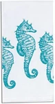 Seahorse Coastal Krinkle Flour Sack Cotton Kitchen Dish Towel By Kay Dee Nwt. Fixed Price $11.99.