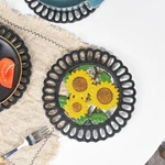 Sungmor Cast Iron Kitchen Trivet Round Holder For Hot Pot/pans/wood Stove/teapot. Fixed Price $21.99.
