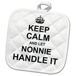 3DROSE Keep Calm Let Nonnie Handle It. Funny Grandma Grandmother Gift 8X. Fixed Price $21.36.