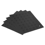 4PCS Silicone Pot Holder Trivet Mat Hot Pads Non-slip Heat Resistant Black. Fixed Price $20.50.