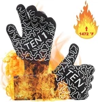 1 Pair Bbq Gloves Extreme Heat Resistant For Baking & Grilling. Fixed Price $15.97.
