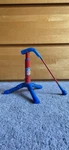 Vintage Nfl Pro Kick Football Holder Metal Sports Decor Shelf Art. Fixed Price $35.00.