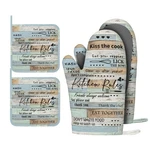 Best Farmhouse Oven Mitts And Pot Holders Kitchen Heat Resistant Gloves Cotton. Fixed Price $34.88.