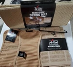 New 5 Piece All-clad Silicone 2 Pot Holders, Drying Mat, & Kitchen Towel. Fixed Price $34.96.