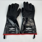 Heat Resistant Bbq Grill Gloves Oil Long Sleeve Size 14"X6" By Rappica. Fixed Price $15.99.
