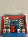 General Foods Wolverine Toy Kool-aid Party Set 24 Pcs Vintage 1983 New Box. Fixed Price $149.00.