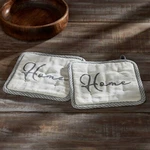 Vhc Finders Keepers Home Pot Holder Set Of 2 Farmhouse Kitchen. Fixed Price $13.95.