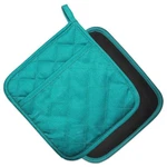 2PCS Cotton And Neoprene Oven Pads Pot Holders With Pocket 8"X8.5" Dual-funct.... Fixed Price $16.97.