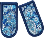 Cast Iron Skillet Handle Covers,pot Heat Blue Paisley. Fixed Price $13.14.