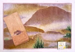 Sedona Hand Towel & Rug (w/flawed Back) Bath Kitchen Southwestern Painted Desert. Fixed Price $19.95.