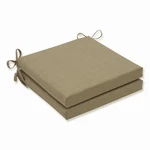 Pillow Perfect Monti Chino Solid Indoor Outdoor Patio Seat Cushions Pack 20X20. Fixed Price $115.54.