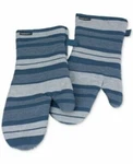 Cuisinart Oversized Yarn Dyed Stripe Oven Mitts, Set Of 2. Fixed Price $14.99.
