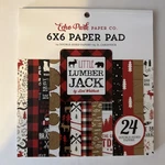 Echo Park - Little Lumber Jack 6X6 Paper Pad (double Sided, 24 Sheets). Fixed Price $9.99.